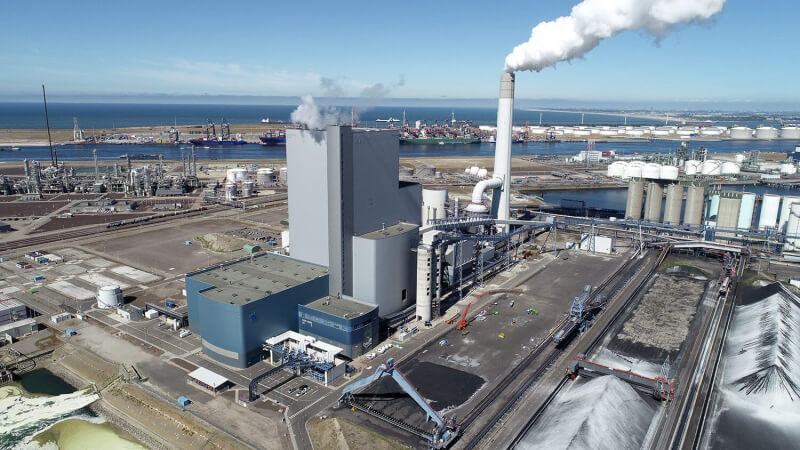 New hydrogen plant of Uniper in Rotterdam's port area. Source: Port of Rotterdam
